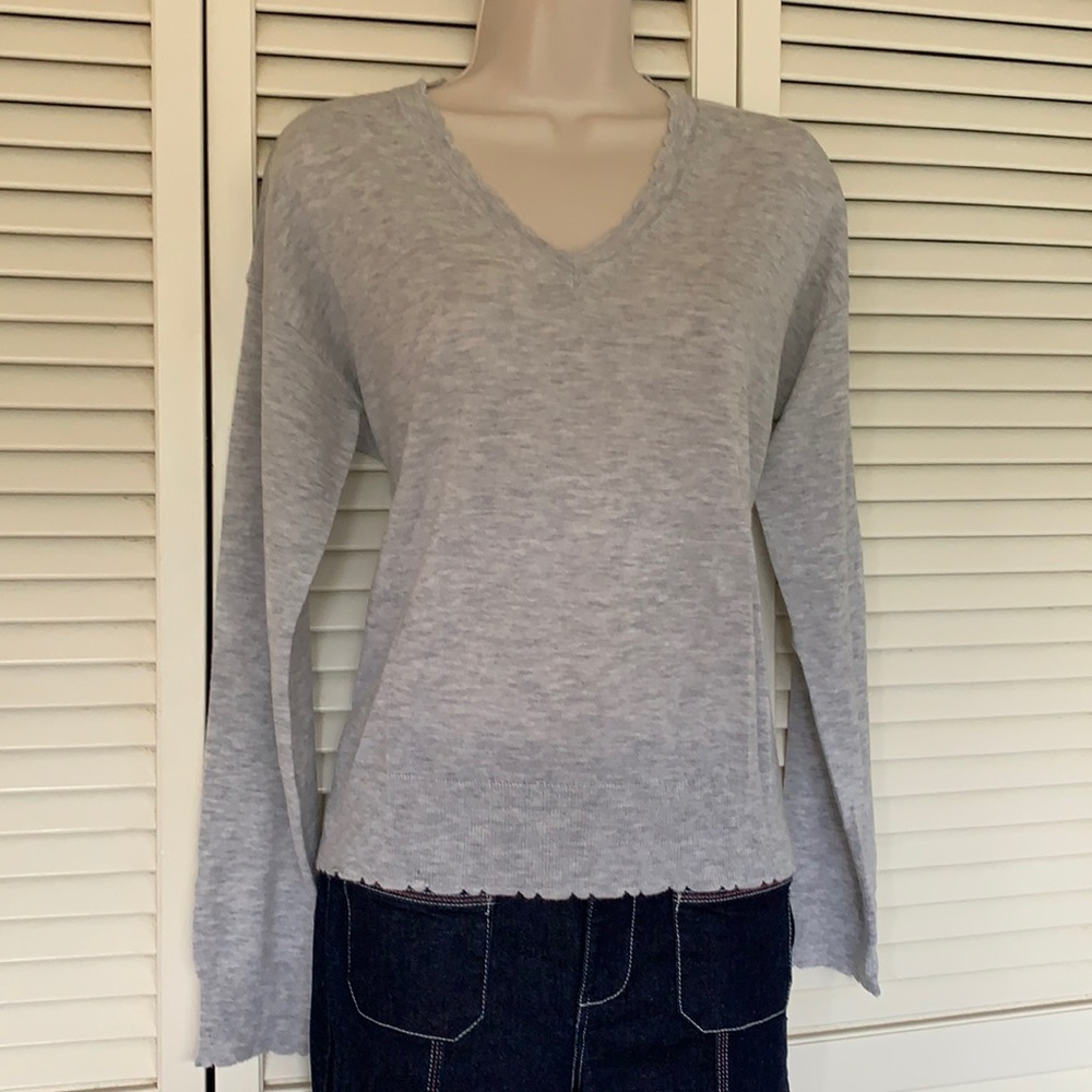 Sundry wool cashmere layering sweater